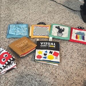 Colorful Baby Soft Books Set